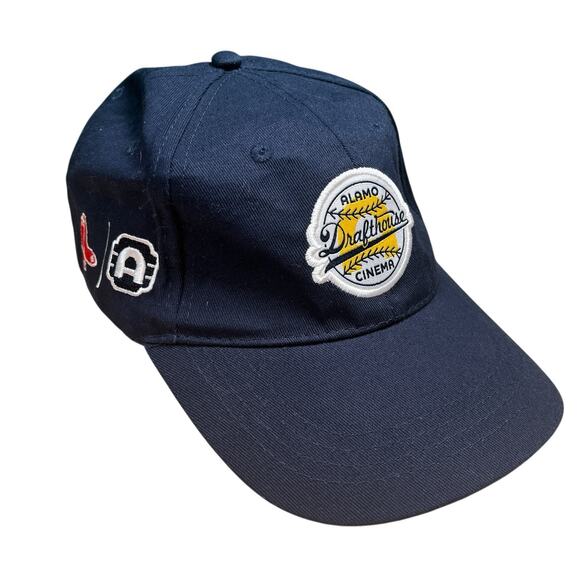 Alamo Drafthouse x Boston Red Sox Hat Cap Adjustable Movie Baseball Unique MLB - Picture 1 of 4